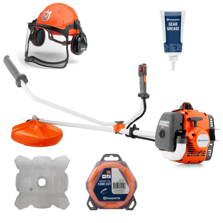 Husqvarna 129R Decespugliatore-Kit nel gruppo Prodotti per lavori forestali e giardinaggio Husqvarna / Husqvarna Decespugliatori / Decespugliatori presso GPLSHOP (9671933)