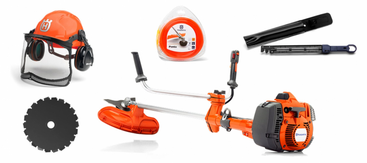 Husqvarna 545FR Decespugliatore-Kit nel gruppo Prodotti per lavori forestali e giardinaggio Husqvarna / Husqvarna Decespugliatori / Decespugliatori presso GPLSHOP (9676379)