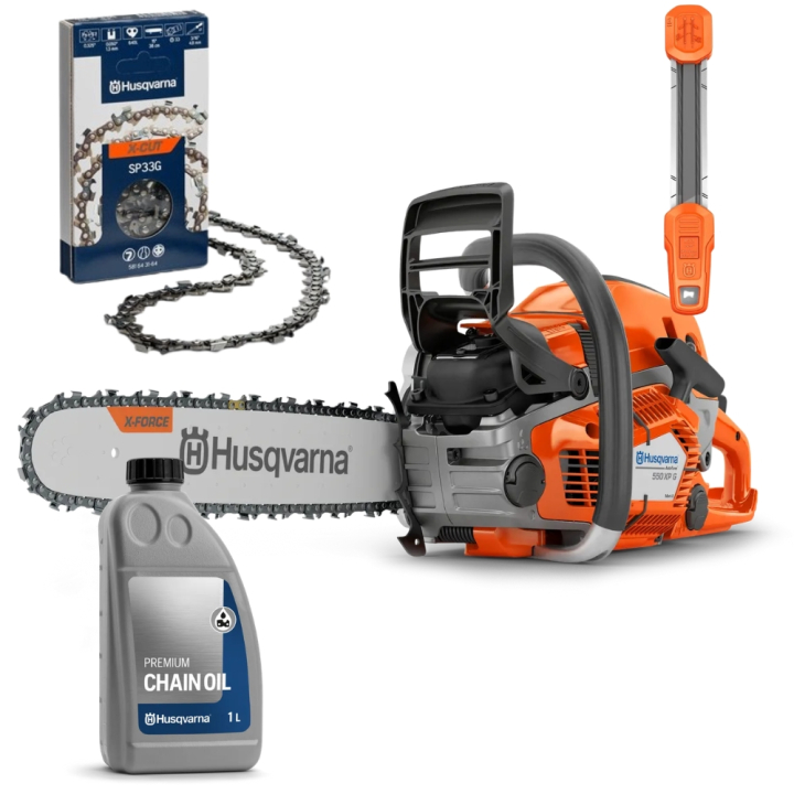 Husqvarna 550 XP G Mark II 15'' Kit di Avviamento nel gruppo Prodotti per lavori forestali e giardinaggio Husqvarna / Husqvarna Motoseghe / Motoseghe professionali presso GPLSHOP (9676909)