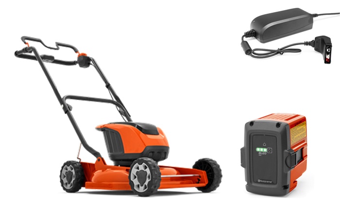 Husqvarna LB 146i Rasaerba A Batteria + BLi20 & QC80 nel gruppo Prodotti per lavori forestali e giardinaggio Husqvarna / Husqvarna Rasaerba / Rasaerba batteria presso GPLSHOP (9678621-04)