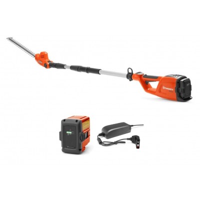 Tagliasiepi ad asta Husqvarna 120iTK4-H - con batteria e caricabatterie nel gruppo Prodotti per lavori forestali e giardinaggio Husqvarna / Husqvarna Tosasiepi / Tagliasiepi a batteria presso GPLSHOP (9705159-05)