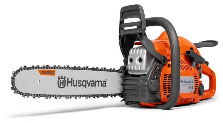 Husqvarna 445 II E-Series TrioBrake Motosegha nel gruppo Prodotti per lavori forestali e giardinaggio Husqvarna / Husqvarna Motoseghe / Motoseghe universali presso GPLSHOP (9705592-33)