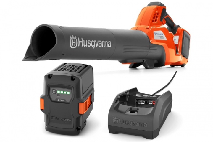 Husqvarna 230iB + B140 & C80 nel gruppo Prodotti per lavori forestali e giardinaggio Husqvarna / Husqvarna Soffiatori / Soffiatori a batteria presso GPLSHOP (9707444-02)