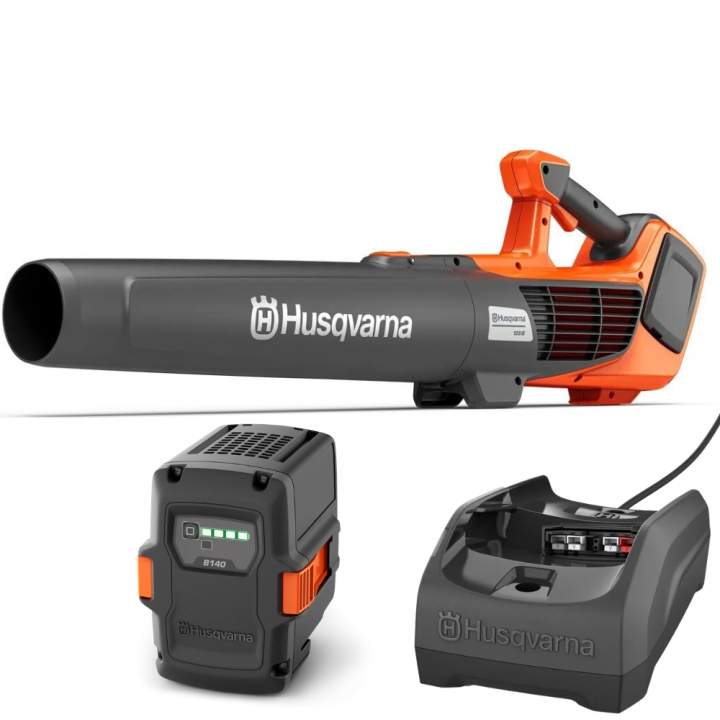 Husqvarna 122iB con batteria e caricabatterie nel gruppo Prodotti per lavori forestali e giardinaggio Husqvarna / Husqvarna Soffiatori / Soffiatori a batteria presso GPLSHOP (9708273-02)