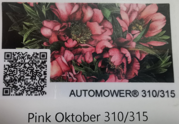 Set di pellicole per Automower 310/315-  Pink Oktober nel gruppo Accessori rasaerba Robotizzati / Foil set presso GPLSHOP (am310-r23867369)