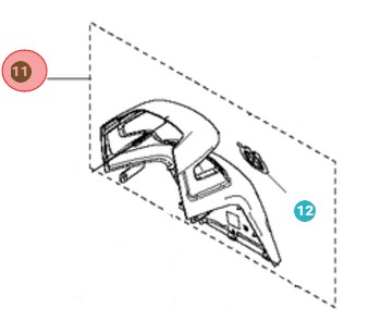 Copertina Anteriore, Decalcomania Inclusa 5010563-01