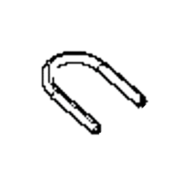 Morsetto di fissaggio solo scarico in acciaio