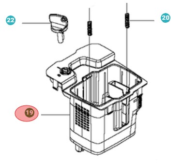Scatola batteria 5014896-01