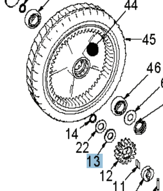 Rondella scorrevole Brillante
