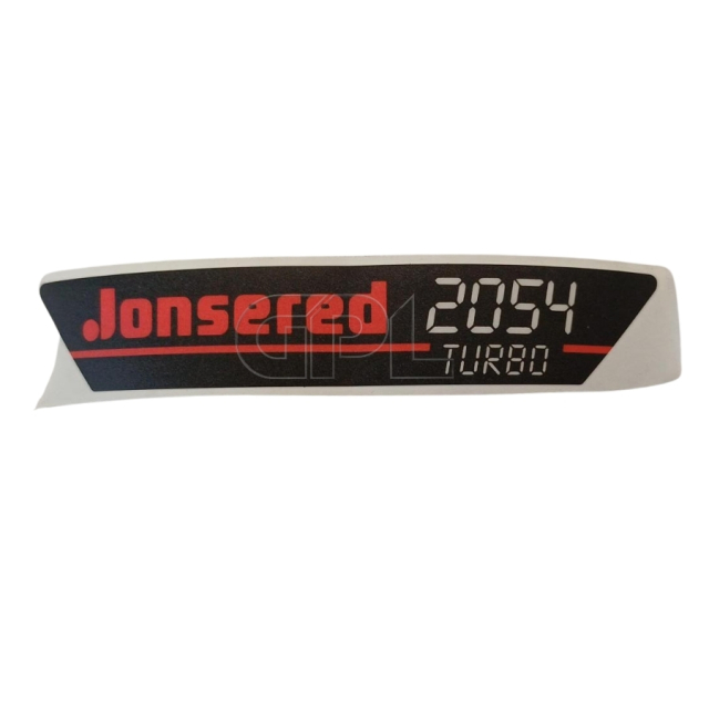 Decalcomania Jonsered 2054 Turbo