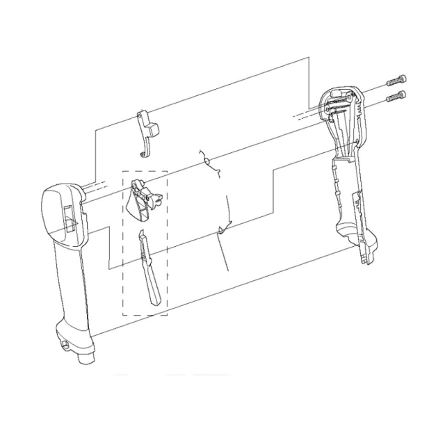 Maniglia acceleratore Kpl 5042098-05