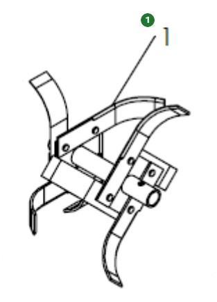 Lama incrociata Destra