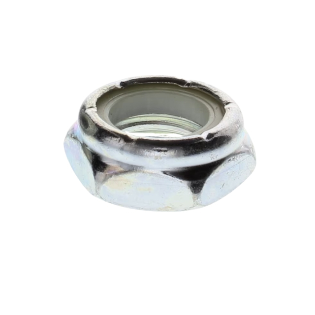 Dado esagonale sottile 3/4-16 in nylon autobloccante zd zincato trasparente