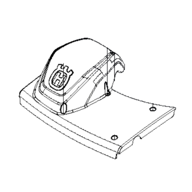 Copertura anteriore Husqvarna elettrica 5298082-01