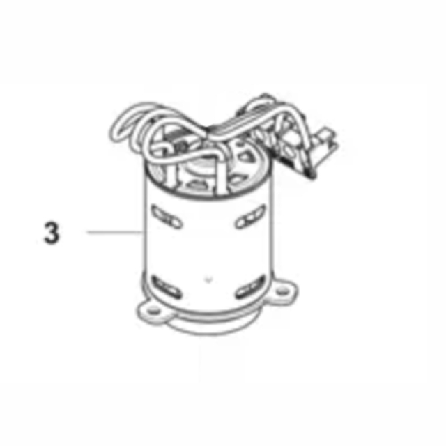 Motore Completo Bldc E8 20Mm Con F 5299085-01