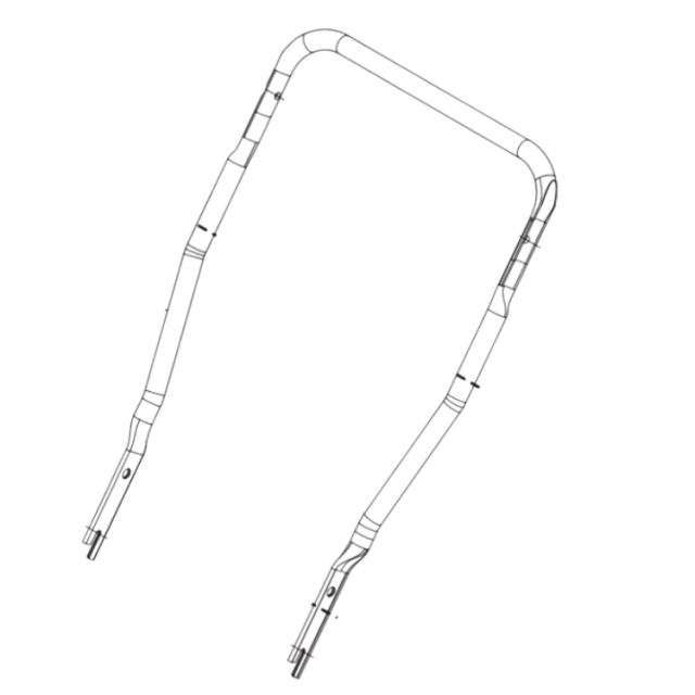 Tubo della maniglia 5311467-59