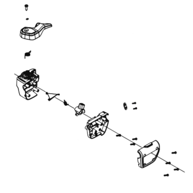 Gruppo scatola interruttore 5311472-08