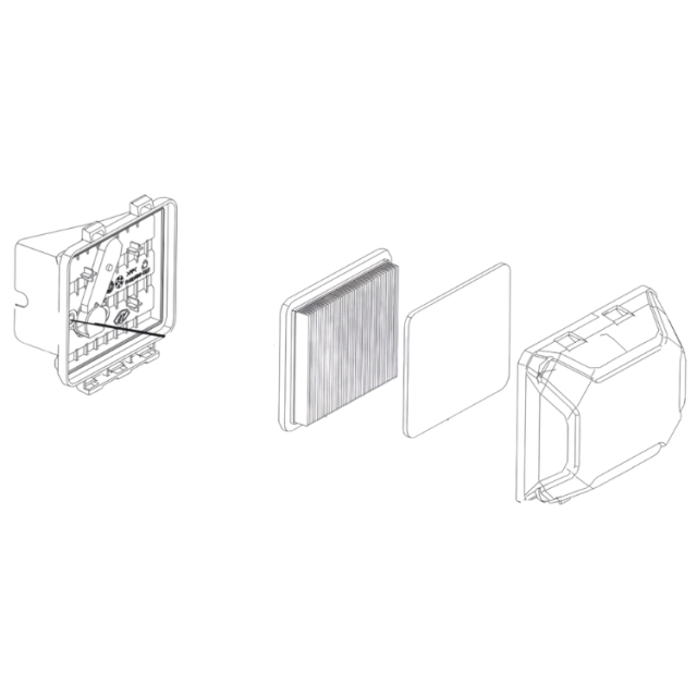 Complessivo filtro aria 5311477-06