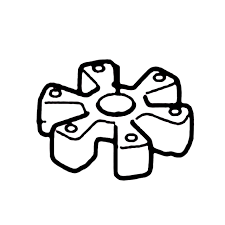 Flangia pignone più grande ammortizzatore