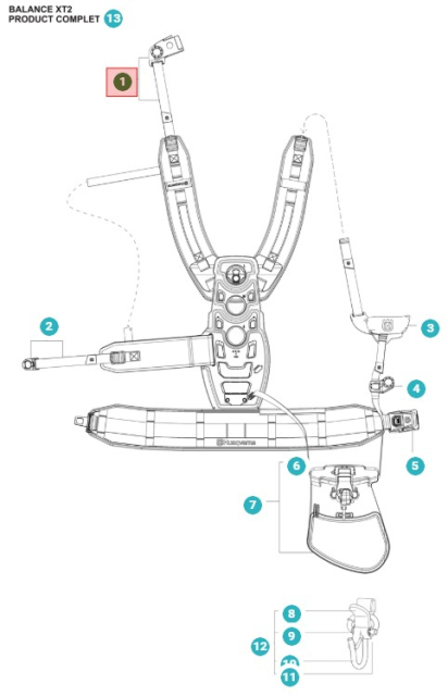 Fibbia Parte anteriore Sinistra Ass 5360257-01
