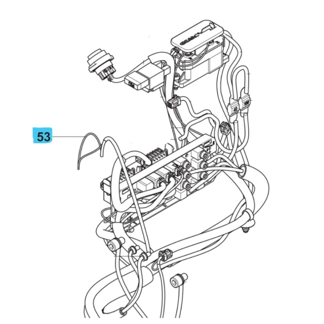Cablaggio Assy Connettore esterno per lattina