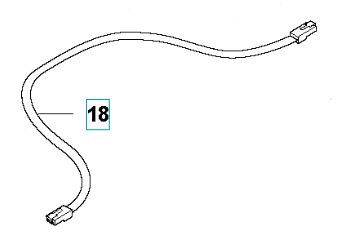 Cablaggio modulare Jack 8/8 R 5363561-01