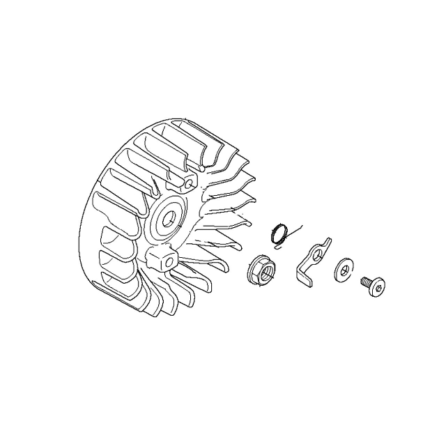 Volano Husqvarna 355Rx, 355Fx, 555RXT, 555FXT, FC2255