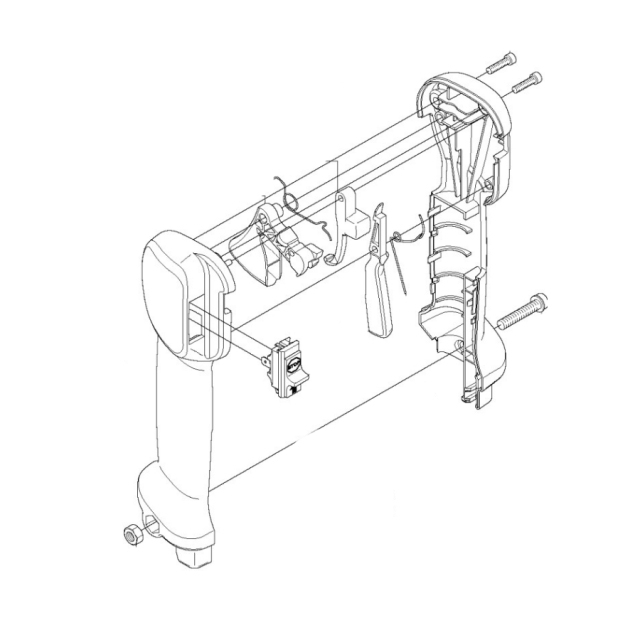 Sistema di maniglia Kpl 5374245-14