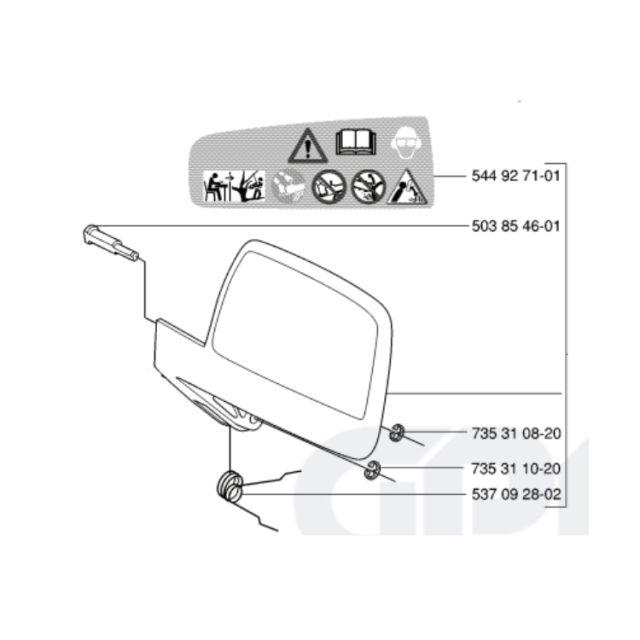 Protezione Da Lancio Kpl 5440136-03
