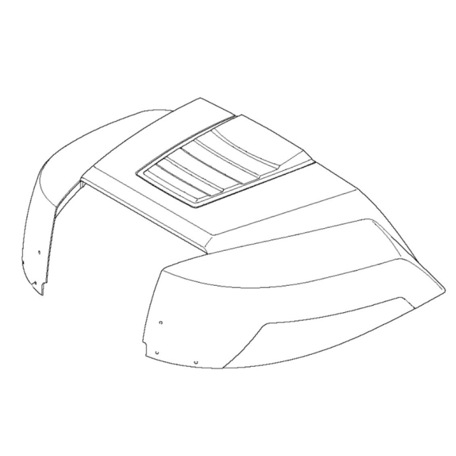 Copertura Motore Kpl 5442450-02