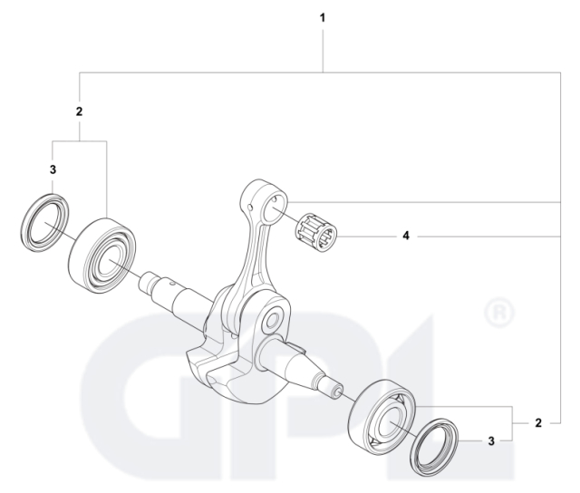 Kit albero motore 564XPG