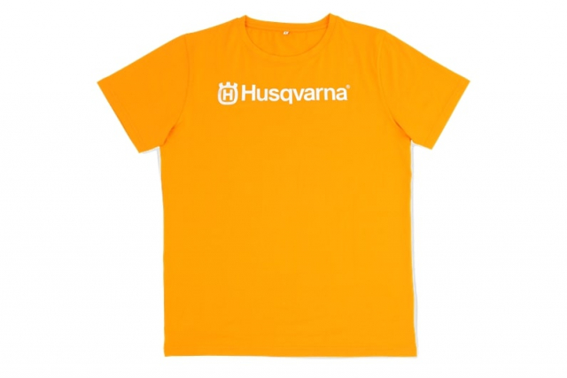 Husqvarna T-Shirt arancione
