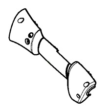 Manico Mezzo Destro Arancione 5747021-01