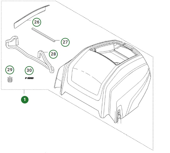 Copertura Motore 5757500-01