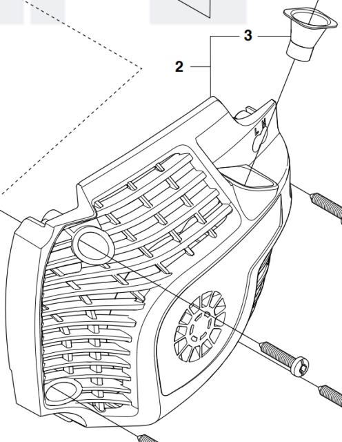 Alloggiamento Avviamento 5762743-01