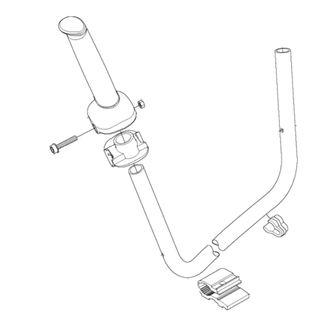 Manubrio Completo Horda Grip 5782482-02