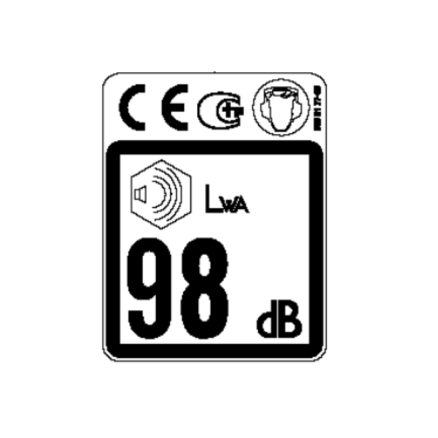 Etichetta Combi Eu/Aus 102 Db