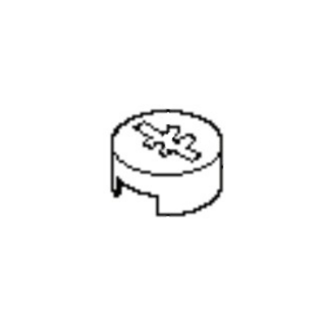 Staffa Ritorno a Molla Sx, Nera