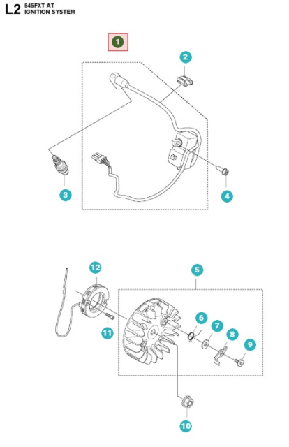 Modulo di accensione 545FX, 545FXT AutoTune