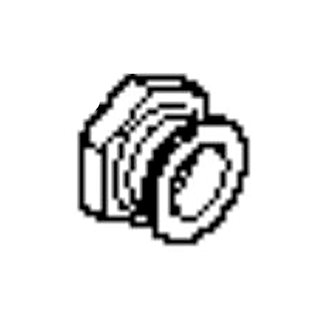 Alloggiamento del cuscinetto di torsione di arresto