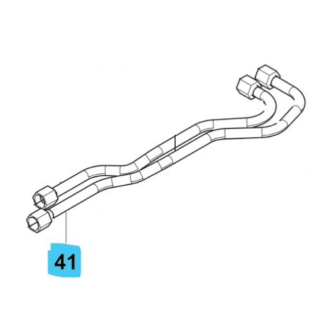 Tubo idraulico per Vfmu