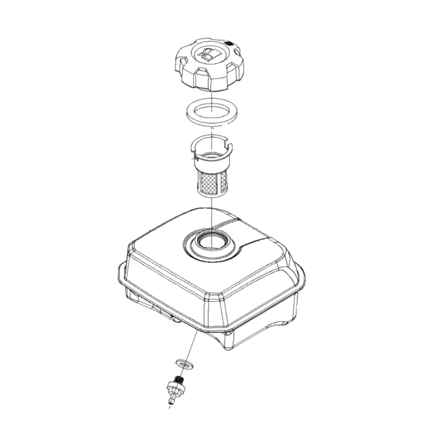 Serbatoio Benzina Comp 5899312-01