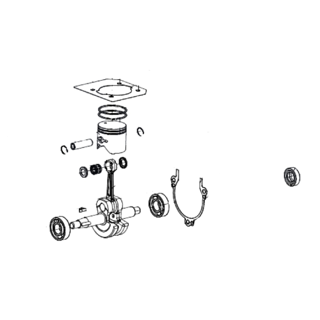Gruppo Rotante Gruppo Albero Motore 5907213-01
