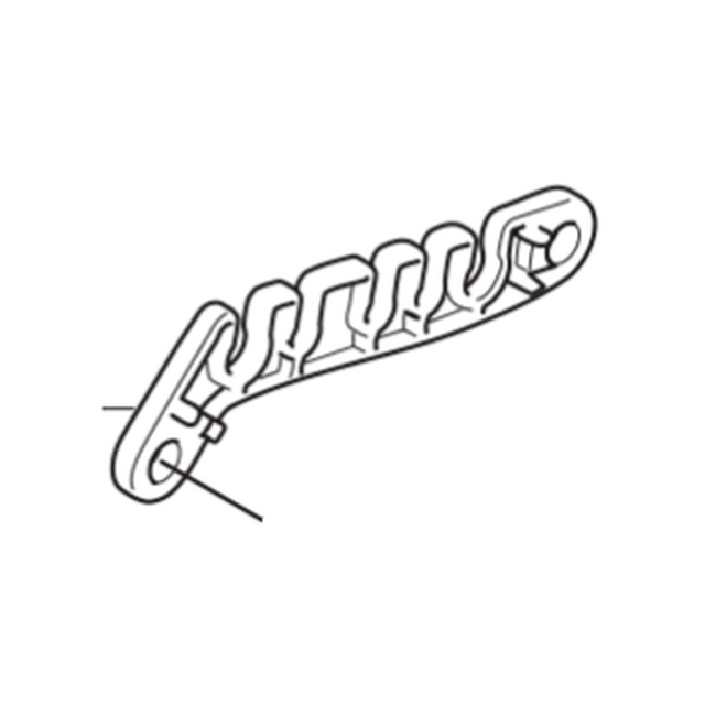 Staffa cavo connettore batteria