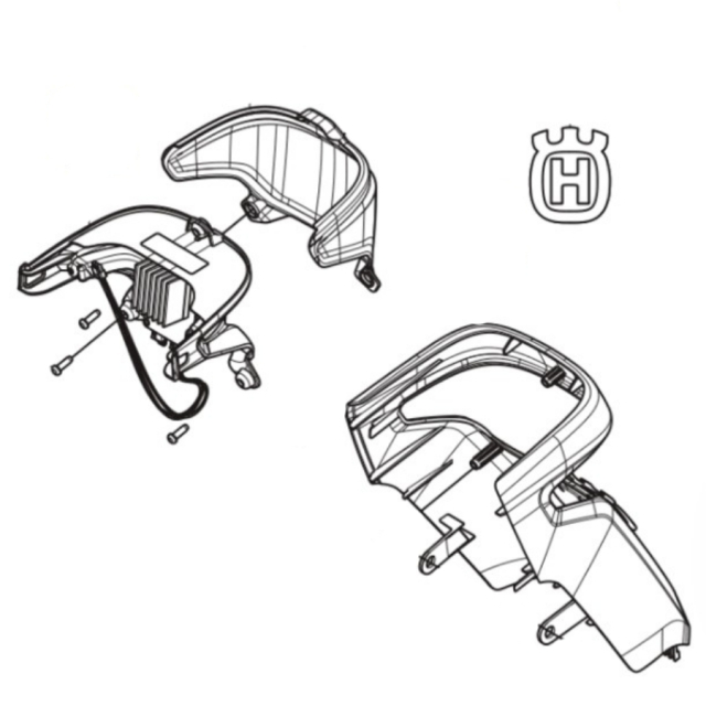 Copristerzo Parte anteriore M, Paglia