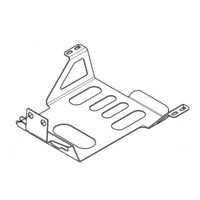 Piastra Sci Posteriore Husqvarna Gr