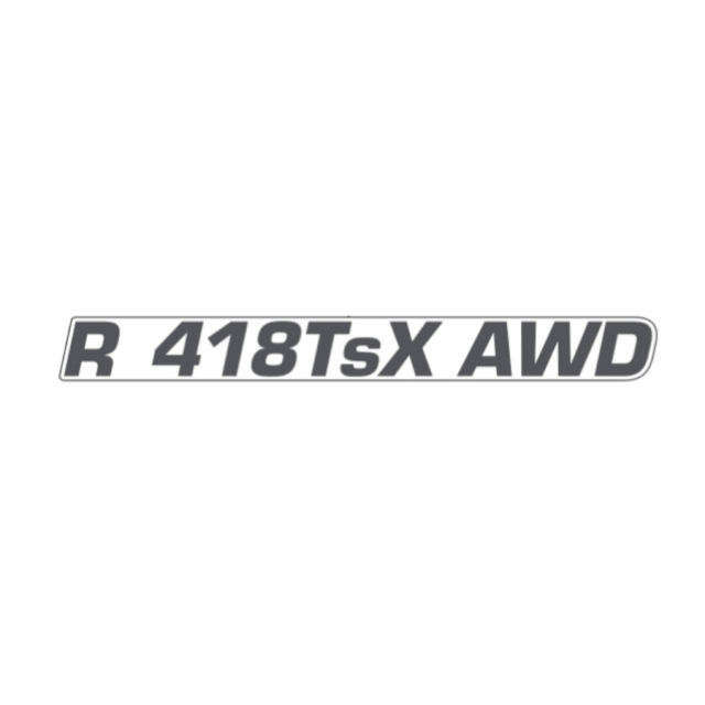 Decalcofano motore R 418Tsx Awd 5949895-03