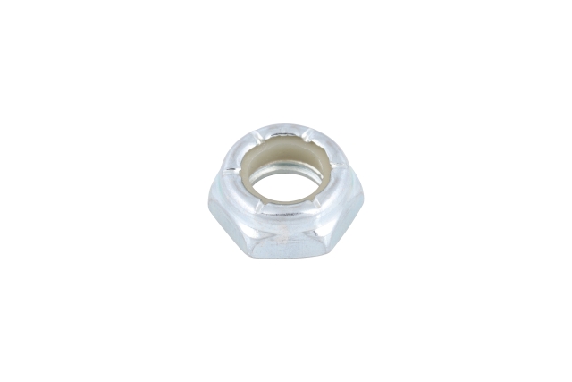 Dado esagonale con coppia di serraggio prevalente w nonmet i 3/8-16 x.564 in bloccaggio nyloc zinco trasparente