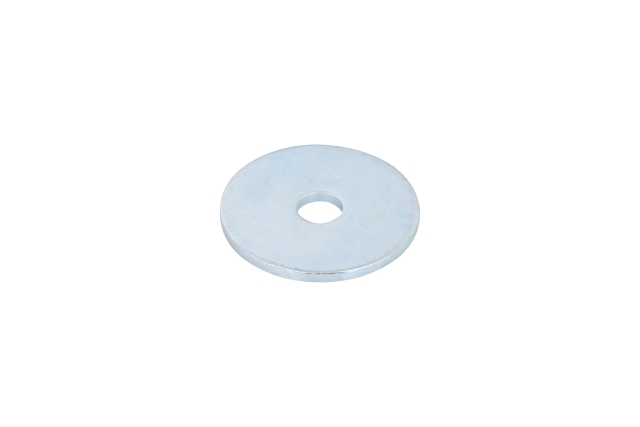 Rondella piana 3/8 x 1-3/4 pollici 11ga st zinco trasparente