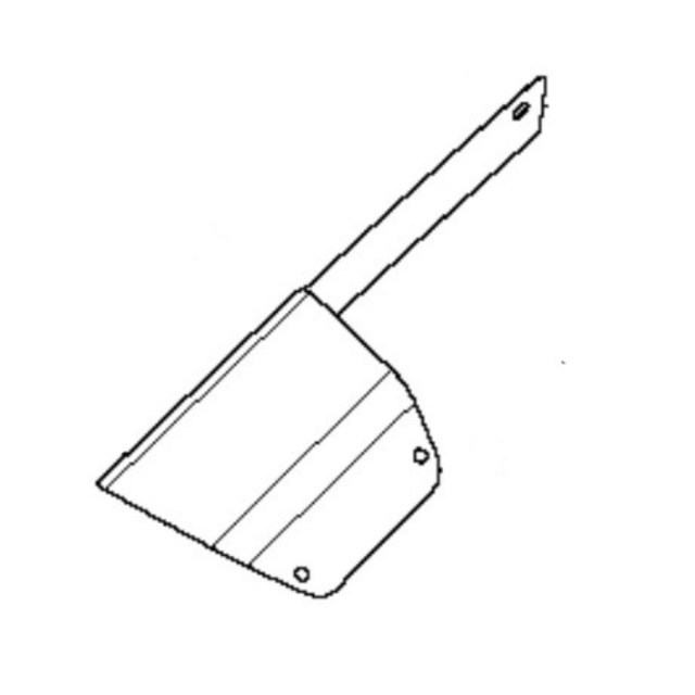 Staffa coperchio superiore serbatoio carburante